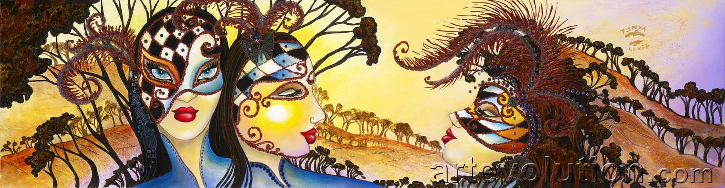 Masquerading a Cool Night