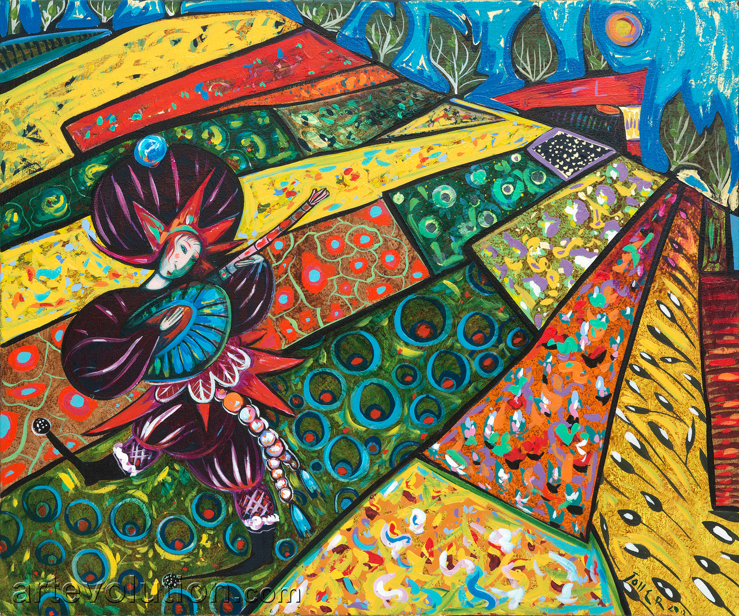 Minstrel in the Fields