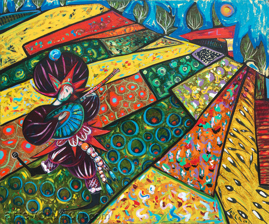 Minstrel in the Fields