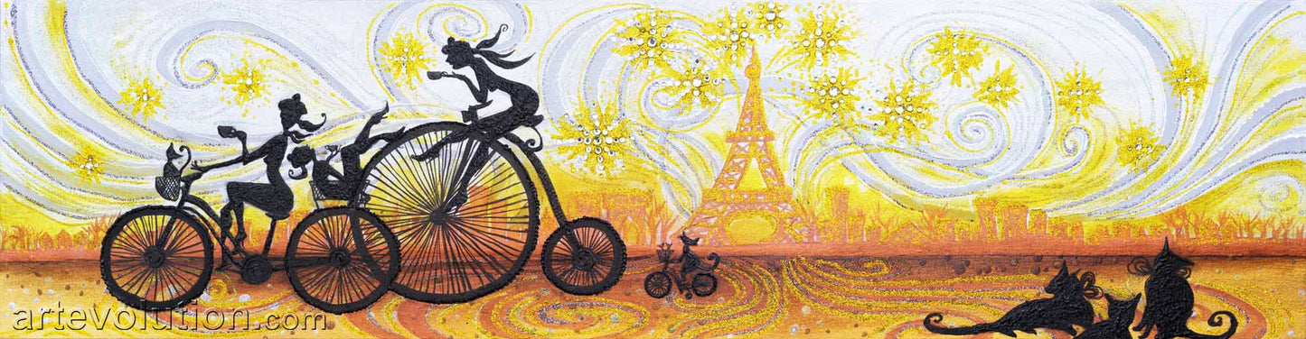 Off to Party in Paris