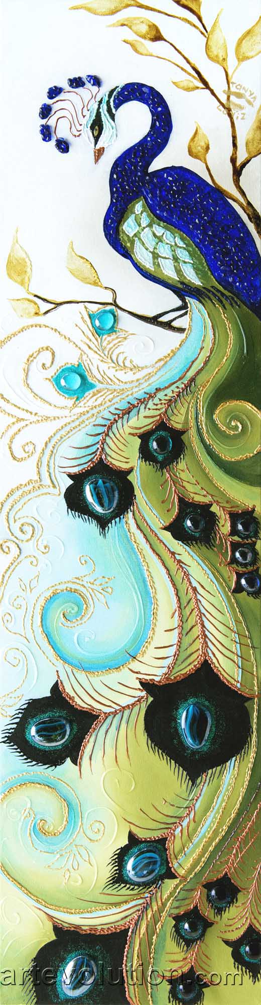 Peacock Colours Flow