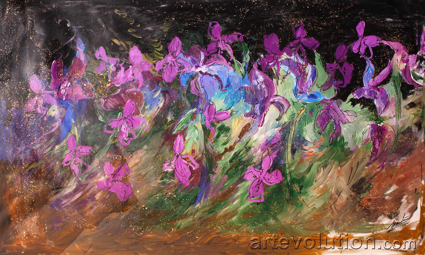 Purple Floral