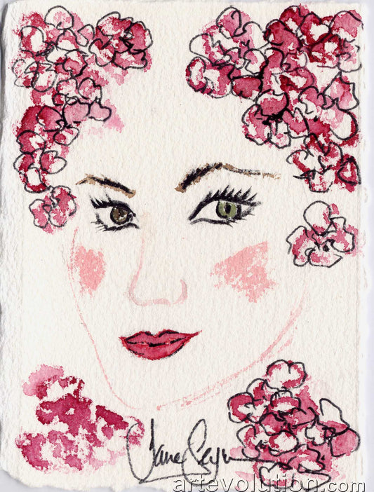 Self-portrait en Rose VI