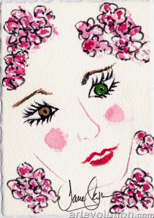 Self-portrait en Rose V