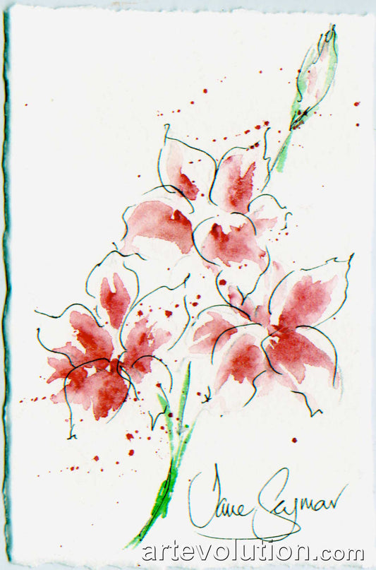 Stargazer Lily XXXVIII, with spatter