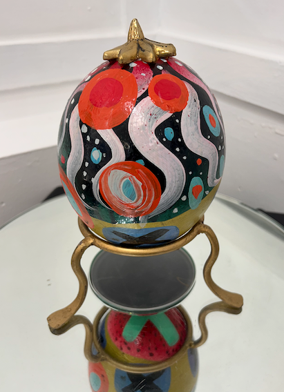 Toller Cranston Ostrich Egg
