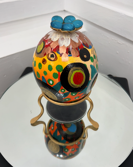 Toller Cranston Ostrich Egg