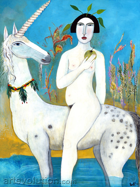 Virgin with Unicorn
