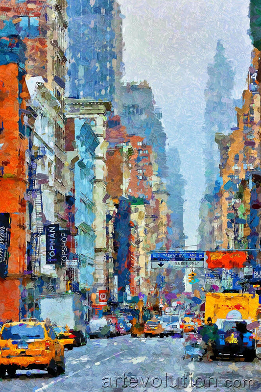 Big Apple Streetscape I