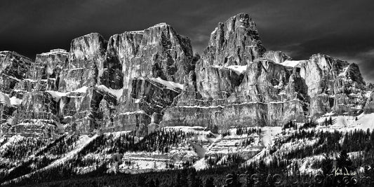 Castle Mountain Sunset II