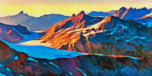 Glacial Mountains I