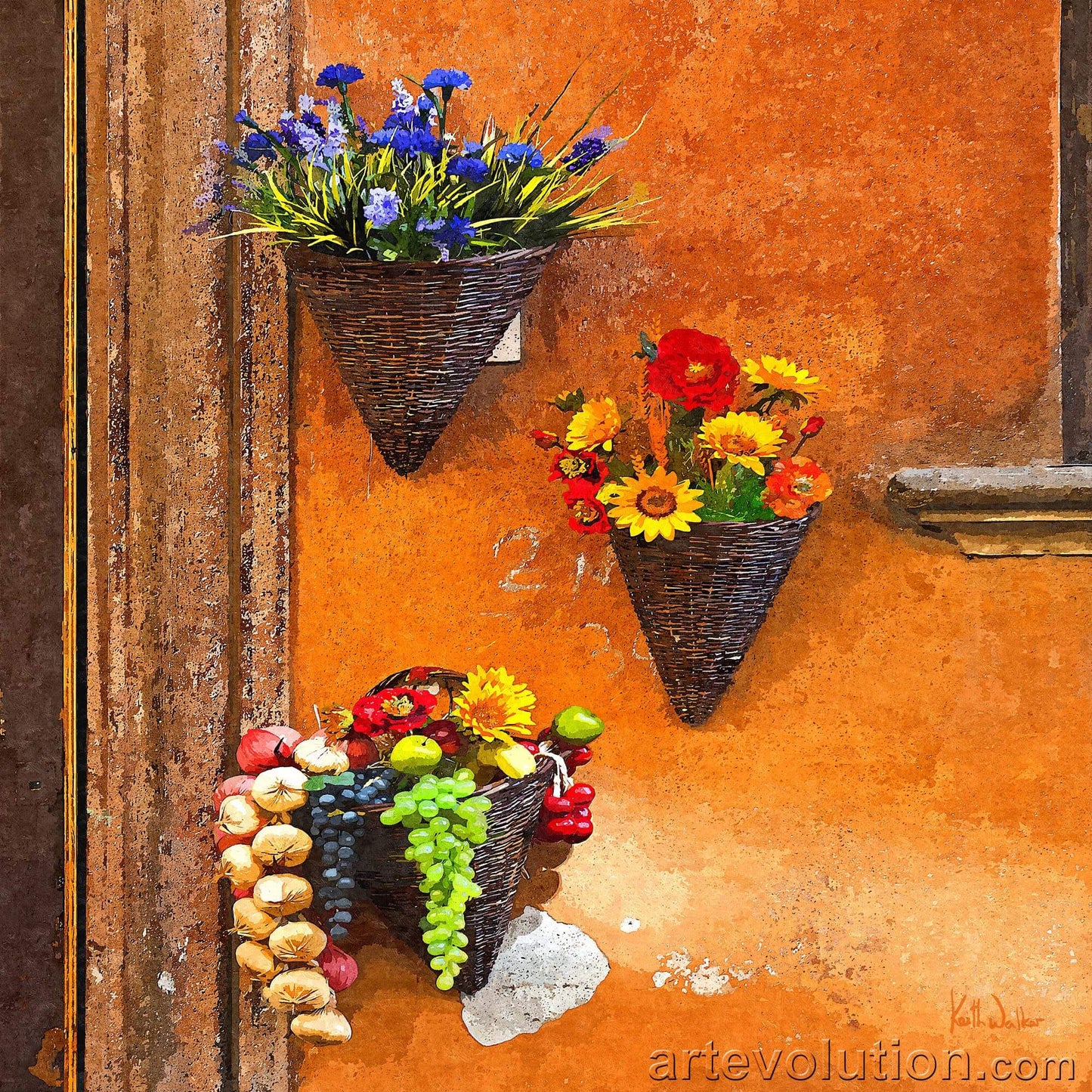 Italian Wall Garden