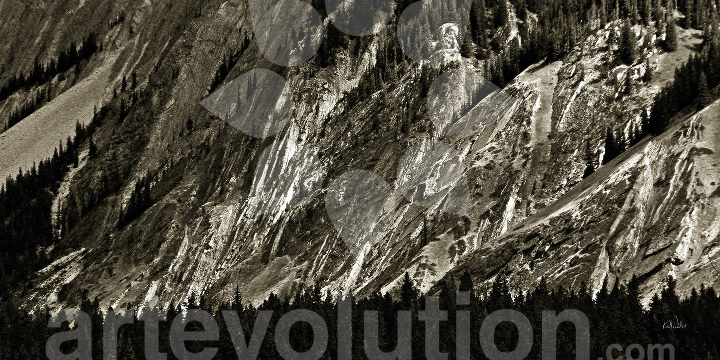 Mountainscape XXVI - Sepia