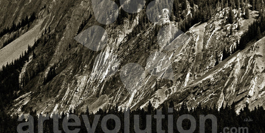 Mountainscape XXVI - Sepia