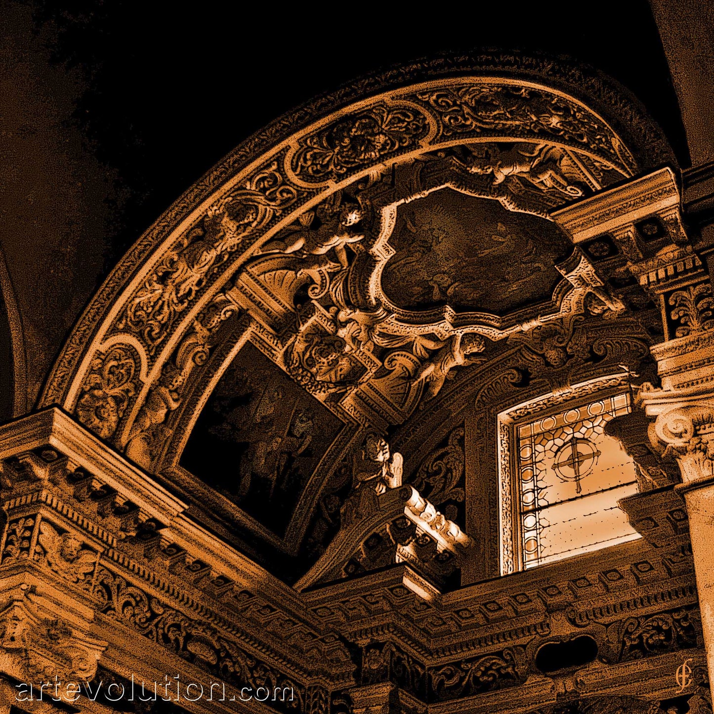 Medieval Church Detail VI