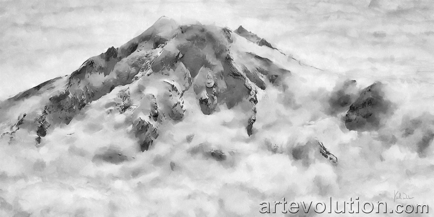 Mount Baker - Island in the Clouds I