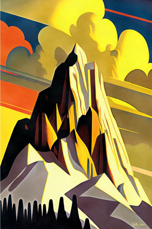 Iconic Mountains of the Rockies - Mount Lefroy