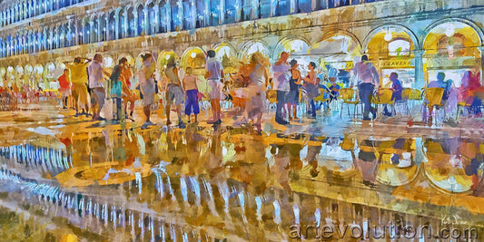 Piazza San Marco Reflections I