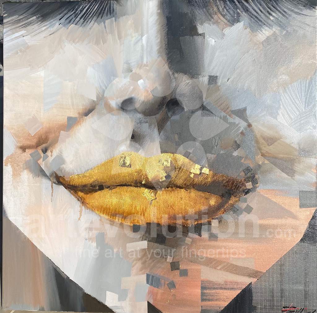 唇と印　　Lips and Seals　　版画作品1/1　絵画　芸術 唇と印 Lips and Seals 版画作品1/1 絵画 芸術 高見沢耳作品 版画