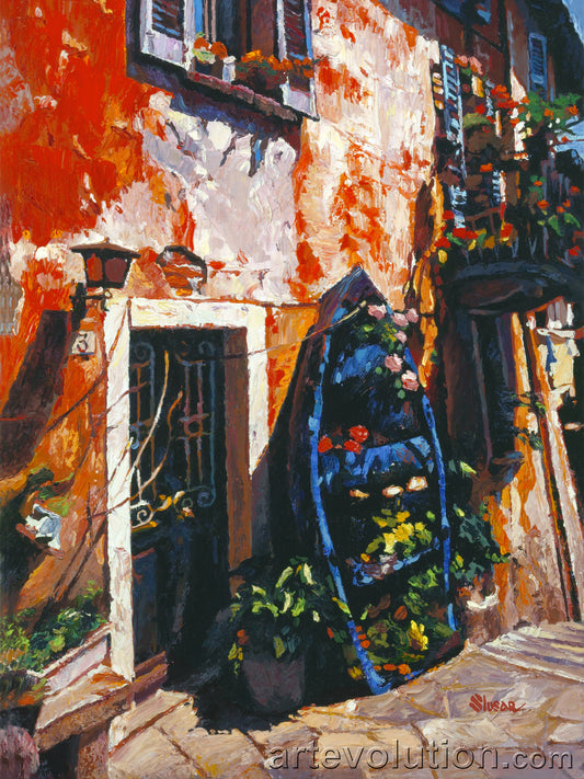 At the Harbour - Alexey Slusar - Framed