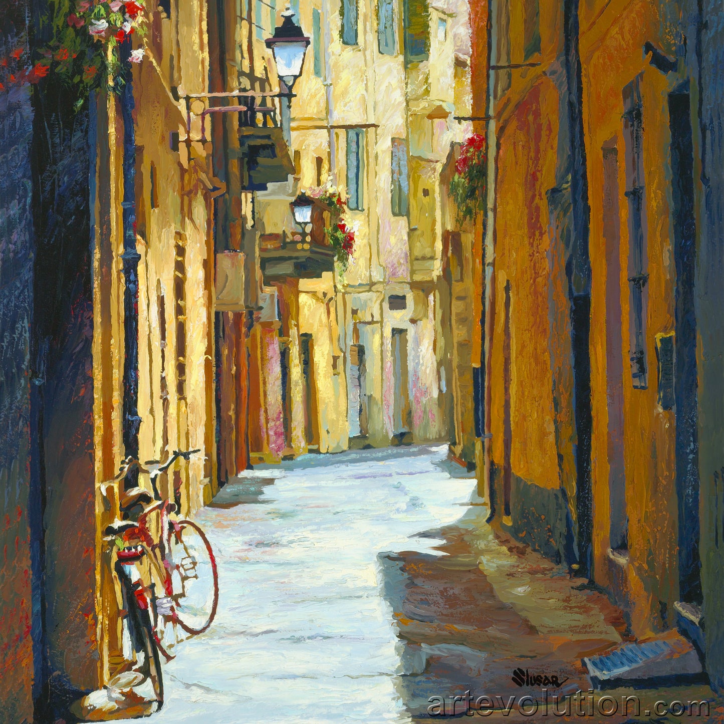 Sunlit Street