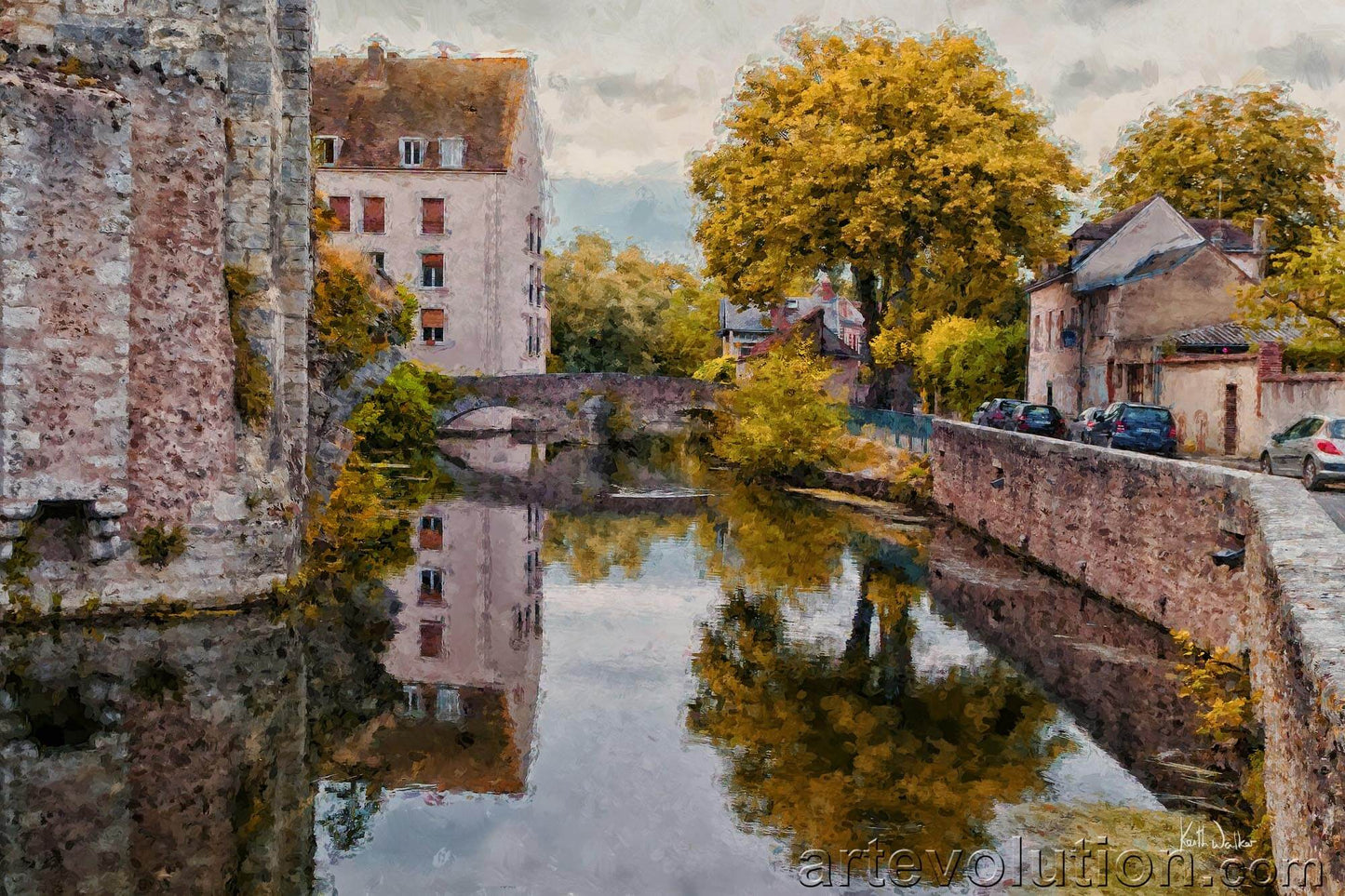 Soiree d'ete a Chartres
