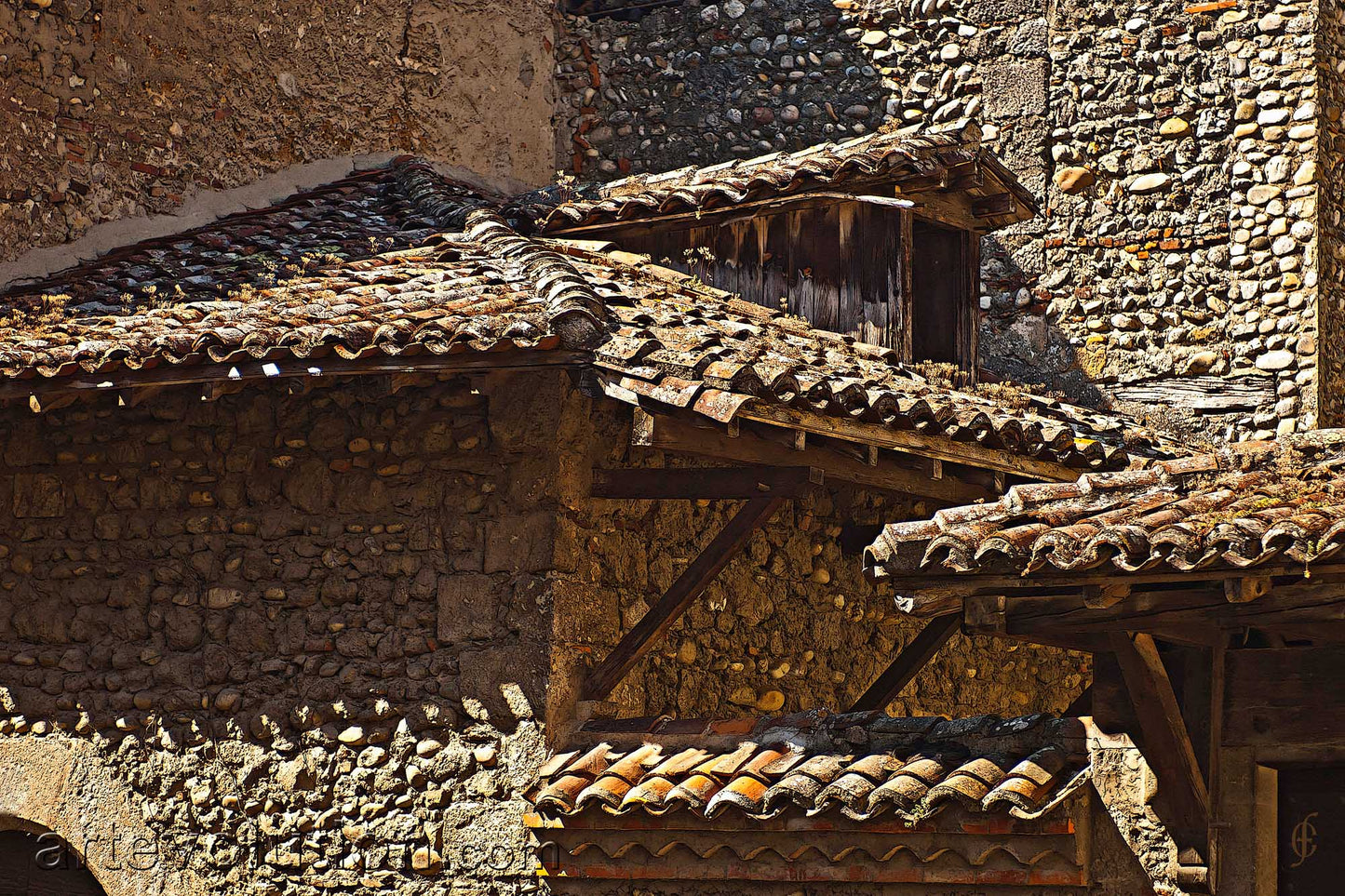 Tiled Roof Detail
