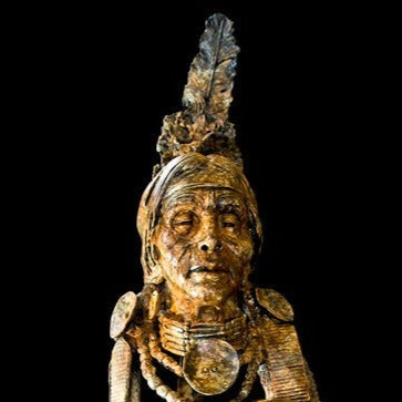 Vilem Zach Sculpture for sale - Spirit of the Rockies