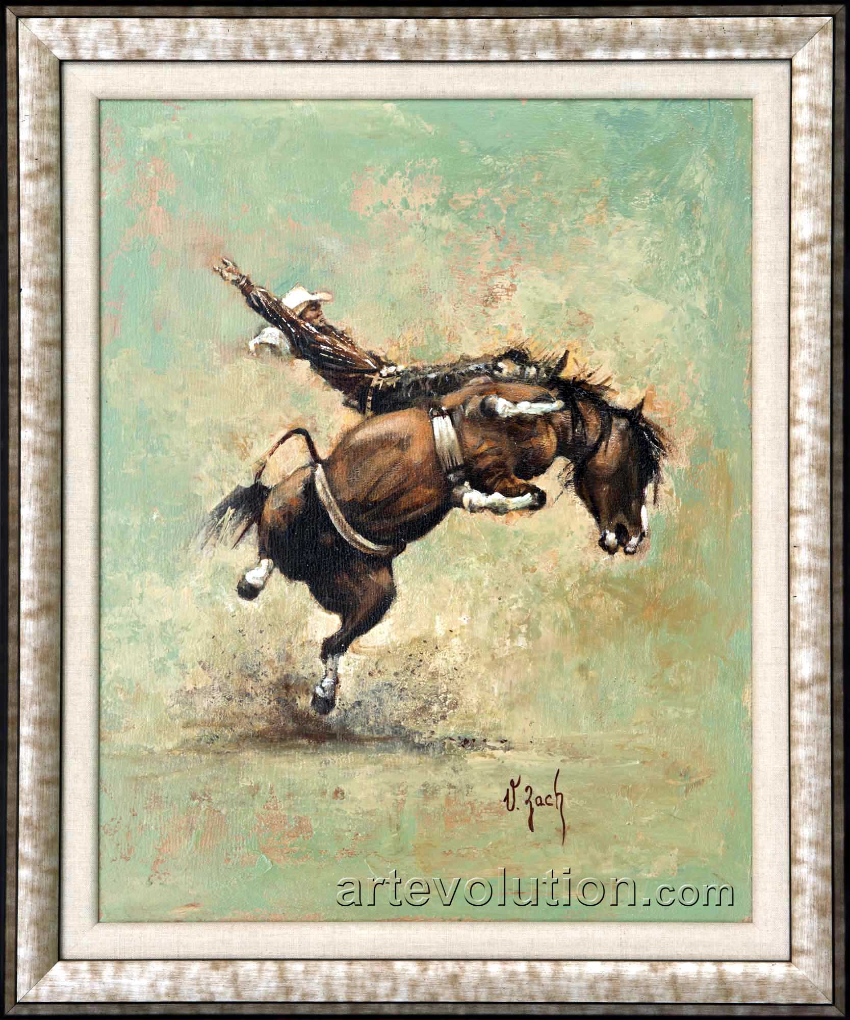 Bronc Rider by Vilem Zach