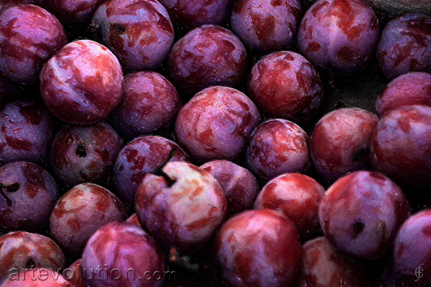 French Market Plums I
