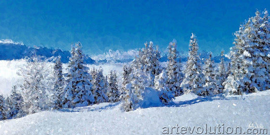 Rocky Mountain Winter Wonderland