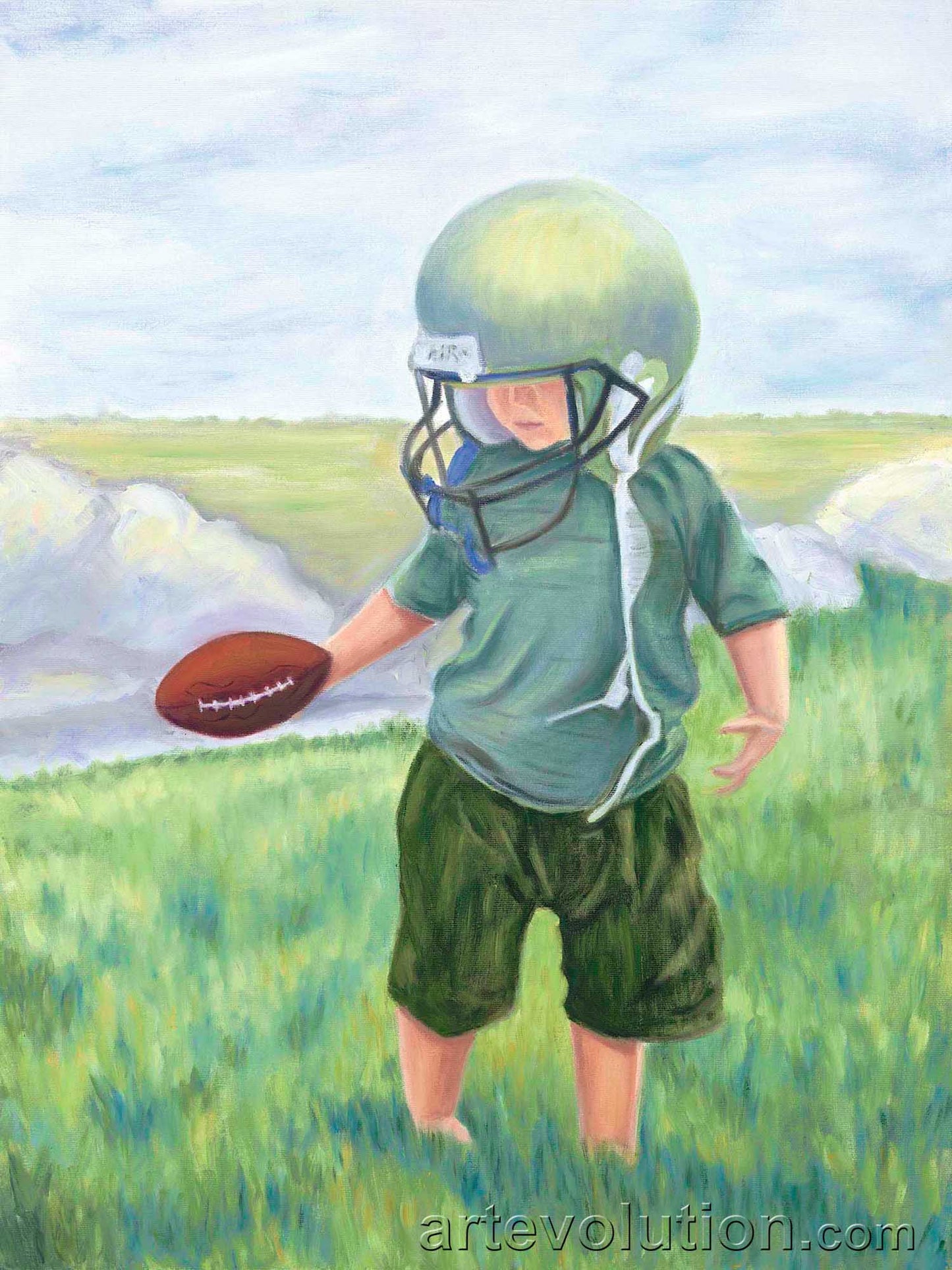 The Little Football Player